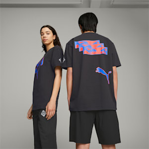 PUMA x PERKS AND MINI グラフィック 半袖 Tシャツ, PUMA Black, extralarge-JPN