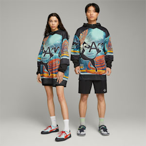 PUMA x PERKS AND MINI Shorts, PUMA Black, extralarge-GBR
