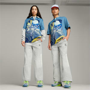 PUMA x PERKS AND MINI ウーブン パンツ, Flat Light Gray