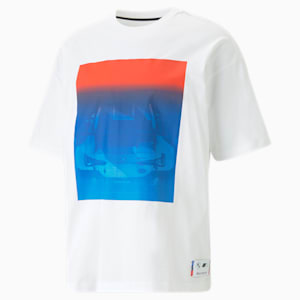 BMW M Motorsport Road Trip Men's T-Shirt, PUMA White, extralarge-IND