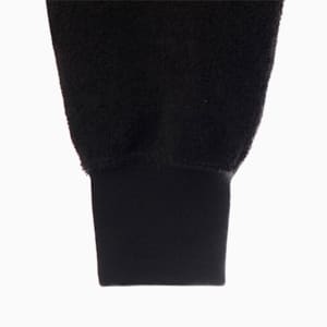 ユニセックス PUMA TEAM 裏起毛 ファンシー フリース カーディガン, Puma Black