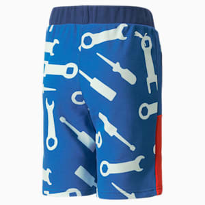 BMW M Motorsport Kids' Shorts, Pro Blue-M color, extralarge-IND