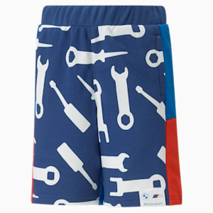 BMW M Motorsport Kids' Shorts, Pro Blue-M color, extralarge-IND