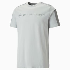メンズ BMW MMS モノクローム 半袖 Tシャツ, Flat Light Gray