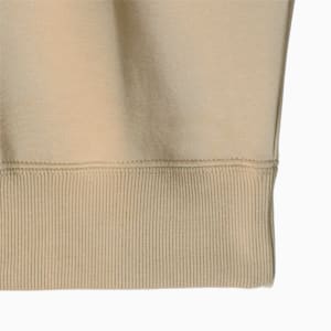 ウィメンズ PUMA TEAM 裏起毛 リラックス 長袖 クルースウェット, Light Sand