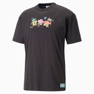 PUMA x SPONGEBOB Graphic Tee Men, PUMA Black