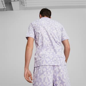 PUMA x SPONGEBOB Printed Men's Polo Shirt, Vivid Violet
