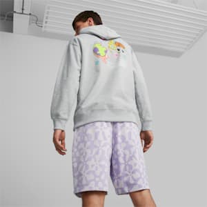 PUMA x SPONGEBOB Hoodie Men, Light Gray Heather