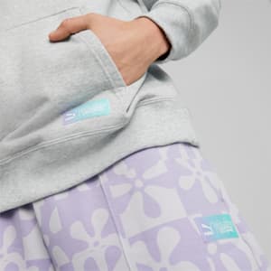 Sudadera con capucha PUMA x SPONGEBOB para hombre, Light Gray Heather