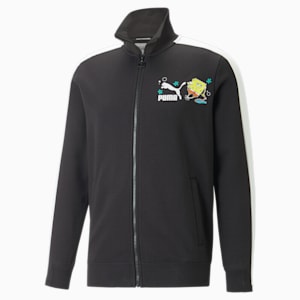 PUMA x SPONGEBOB T7 Men's Track Jacket, PUMA Black
