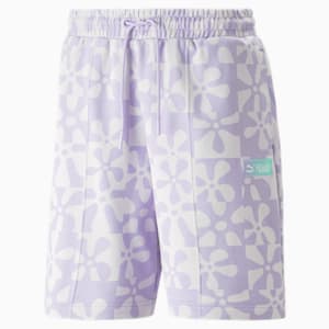 PUMA X SPONGEBOB AOP Unisex Relaxed Fit Shorts, Vivid Violet, extralarge-IND