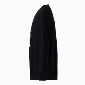 ユニセックス MOTOCROSS SAITO グラフィック 長袖 Tシャツ, Puma Black