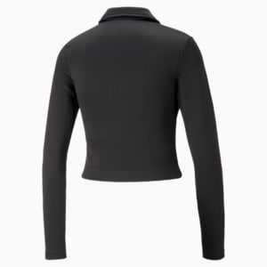 Classics Women's Long Sleeve Full-Zip Shirt, PUMA Black