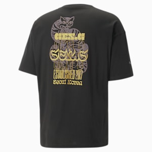 ユニセックス eスポ－ツ GEN.G ロゴ 半袖 Tシャツ, PUMA Black