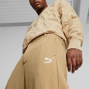 LUXE SPORT T7 Pleated Pants, Tiger's Eye