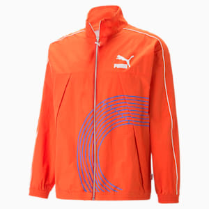 Track Meet T7 Unisex Relaxed Fit Track Jacket, Warm Earth, extralarge-IND