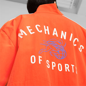 Track Meet T7 Unisex Track Jacket, Warm Earth