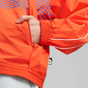 Track Meet T7 Unisex Track Jacket, Warm Earth