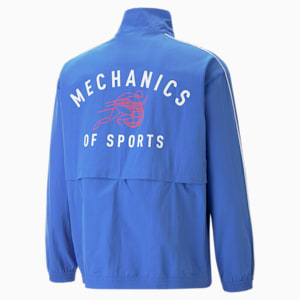 Track Meet T7 Unisex Relaxed Fit Track Jacket, Royal Sapphire, extralarge-IND