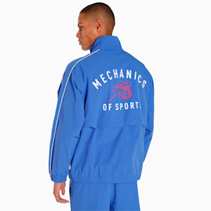 Track Meet T7 Unisex Relaxed Fit Track Jacket, Royal Sapphire, extralarge-IND