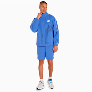 Track Meet T7 Unisex Relaxed Fit Track Jacket, Royal Sapphire, extralarge-IND