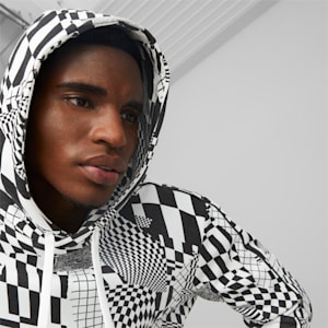 メンズ BMW MMS AOP ステートメント フーディー, PUMA White-AOP