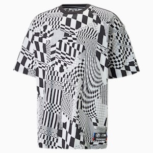 メンズ BMW MMS AOP ステートメント 半袖 Tシャツ, PUMA White-AOP