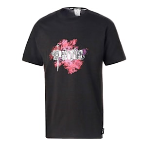 ユニセックス PUMA x FINAL FANTASY XIV アイコン 半袖 Tシャツ, PUMA Black-Flat Dark Gray