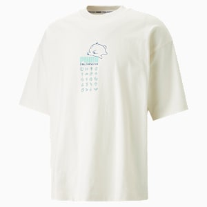 ユニセックス PUMA x FINAL FANTASY XIV ゲーミング 半袖 Tシャツ, Whisper White