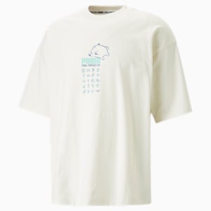 PUMA x FINAL FANTASY XIV Men's Gaming Tee, Whisper White, extralarge