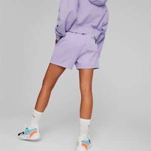 Shorts de basquetbol para mujer Pivot, Vivid Violet