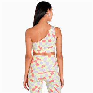 PUMA X The Ragged Priest All Over Print Women's Crop Top, Lily Pad-AOP