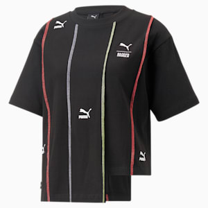 T-shirt PUMA x THE RAGGED PRIEST Femme, PUMA Black, extralarge