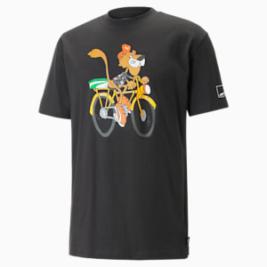 メンズ アップタウン グラフィック Tシャツ, PUMA Black, extralarge-JPN