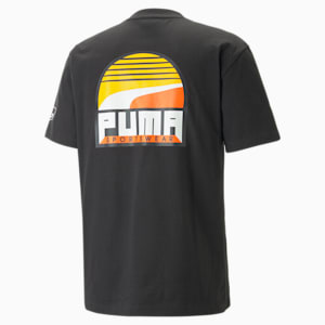 UPTOWN Graphic Men's T-shirt, PUMA Black-Black, extralarge-IND