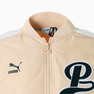 ウィメンズ PUMA TEAM ボンバー ジャケット, Light Sand, extralarge-JPN