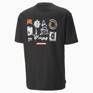 Downtown Men's Graphic Tee, PUMA Black