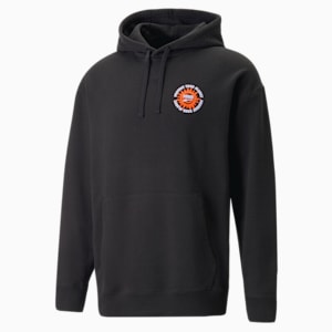 Downtown Men's Graphic Hoodie, PUMA Black
