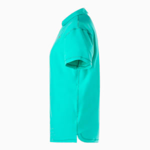 メンズ ゴルフ PUMA x PTC ポロシャツ, AQUA GREEN