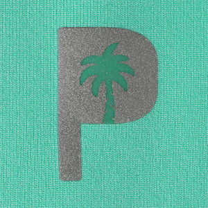 メンズ ゴルフ PUMA x PTC 半袖 Tシャツ, AQUA GREEN