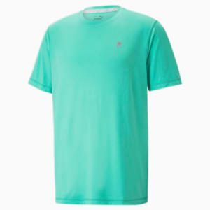 メンズ ゴルフ PUMA x PTC 半袖 Tシャツ, AQUA GREEN