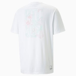 メンズ ゴルフ PUMA x PTC パラダイス 半袖 Tシャツ, Bright White