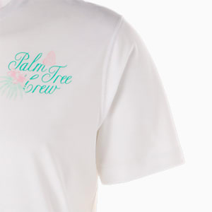 メンズ ゴルフ PUMA x PTC パラダイス 半袖 Tシャツ, Bright White