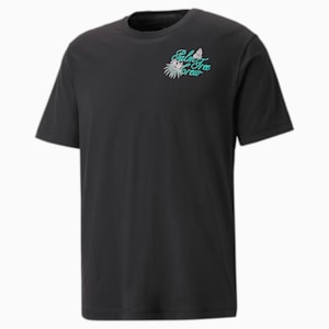 メンズ ゴルフ PUMA x PTC パラダイス 半袖 Tシャツ, PUMA Black