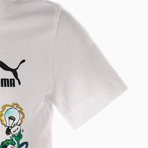 キッズ ボーイズ CLASSICS SUPER PUMA 半袖 Tシャツ 104-164cm, PUMA White