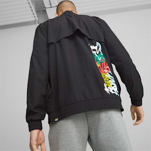 Chaqueta de básquetbol Keep It Trill para hombre, PUMA Black