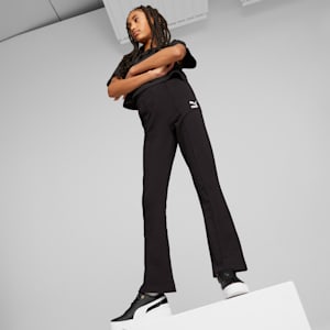 Classics Flared Pants Youth, PUMA Black