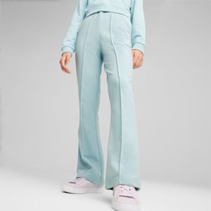 Classic Big Kids' Flared Pants, Turquoise Surf, extralarge