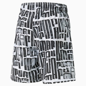 Inverse Men's Basketball Shorts, PUMA Black-AOP, extralarge-IND