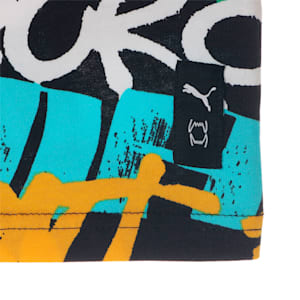 メンズ バスケットボール GRAFFITI 半袖 Tシャツ, PUMA Black-Multi Print